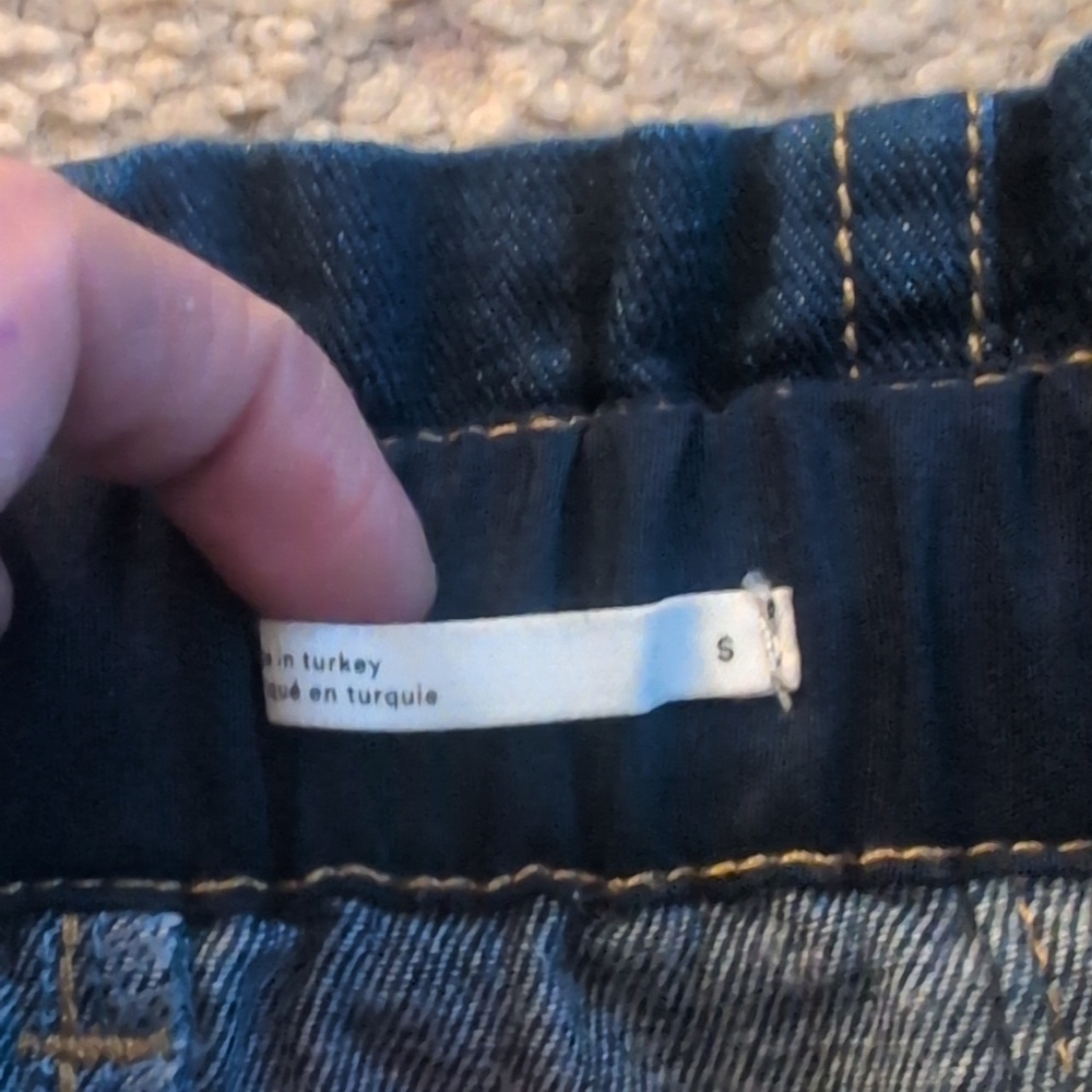 Pilcro By Anthropologie Button Fly High Rise Ankle Jeans Size Small - Picture 3 of 8